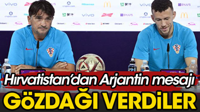 Hırvatistan'ın hocası Dalic'ten flaş Arjantin ve Messi iddiası