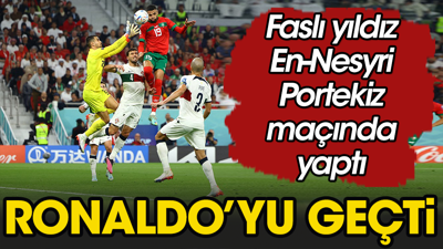 Faslı yıldız Ronaldo'yu 9 santim geçti