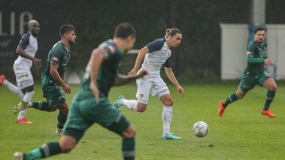 Konyaspor ile Ankaragücü arasında geçen kıran kırana maçta tek gol