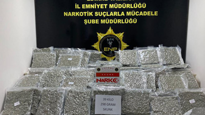 Kapıkule Sınır Kapısı'nda 39 kilo 298 gram uyuşturucu ele geçirildi