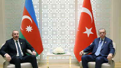 Erdoğan, Azerbaycan Cumhurbaşkanı Aliyev ile görüştü