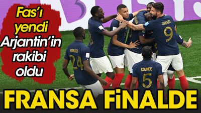 Katar'da son bileti Fransa kaptı