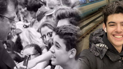 'Her şey çok güzel olacak' sloganını bulan Berkay Gezgin, İmamoğlu'na destek için İstanbul yolunda