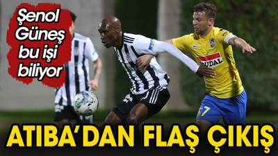 Atiba'dan flaş Valerien Ismael ve Sergen Yalçın sözleri