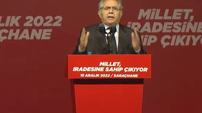 Saadet Partisi Genel Başkan Yardımcısı Sabri Tekir Saraçhane'deki tarihi buluşmada konuştu