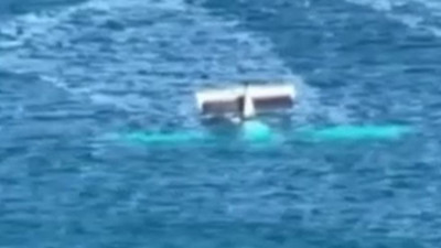 Girit açıklarında küçük uçak denize düştü: 1 ölü