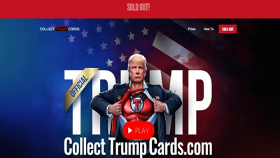 Trump'ın 'önemli açıklaması' olan NFT'leri 24 saatte tükendi