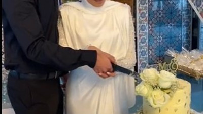 Camide nikah kıyıp pasta kestiler. Diyanet bu işe ne diyecek