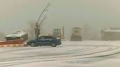 Kar İstanbul'un sınırına dayandı (19 Aralık 2022)