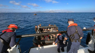 Muğla’da 88 düzensiz göçmen kurtarıldı