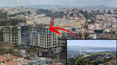 Boğazın kıyısındaki askeri araziye rezidanslar yapıldı. Atatürk Havalimanı'nı yıkan müteahhit yaptı
