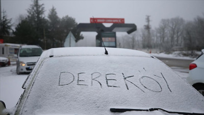 Trakya'da kar yağışı başladı