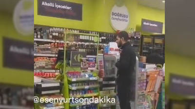 Fas'tan gelip Esenyurt'ta başı açık kadınları cennete çağırdı. Kasiyer kadını taciz etti