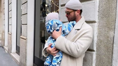 Kıvanç Tatlıtuğ oğlu Kurt Efe'yi paylaştı. Ünlü oyuncu kural bozdu