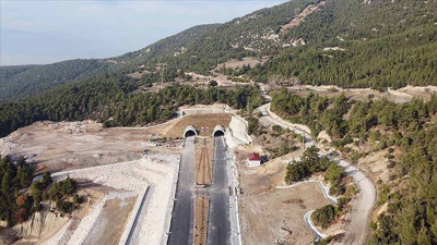 Honaz Tünelleri'nde sona doğru! Ege ve Akdeniz'i birbirine bağlayacak