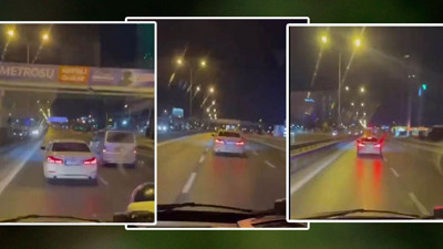 Vicdansızın yaptığına bak. Direksiyonu ambulansın önüne kırdı