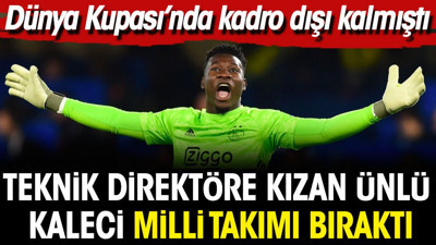 Song'a kızınca milli takımı bıraktı. Ünlü kaleci açıkladı