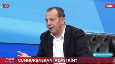 Tanju Özcan TV100'e konuştu. Cumhurbaşkanı adayını açıkladı