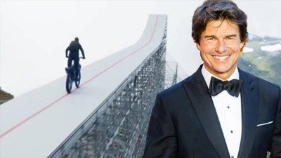 Tom Cruise kariyerinin en tehlikeli sahnesini çekti