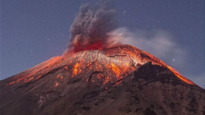 Meksika’daki Popocatepetl Yanardağı’nda yeni patlama (24 Aralık 2022)