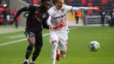 Beşiktaş Gaziantep'e takıldı