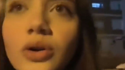 İstanbul’da bir kadın isyanını çektiği video ile anlattı