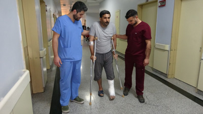 Kopan ayağı poşet içinde getirilmişti: 6 ay sonra ilk adım