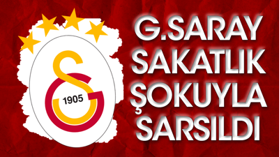 En az 1 ay yok! Galatasaray'da sakatlık