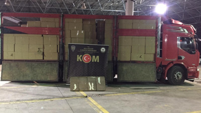 Bolu'da kaçak sigara operasyonu