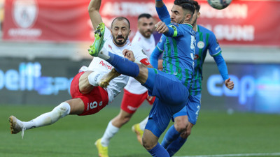 Rize 10 kişi kaldı Altınordu puanı kaptı