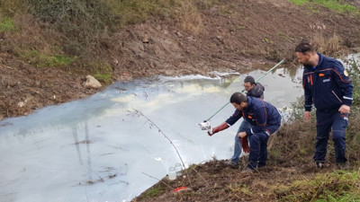 Kocaeli Kiraz Deresi’ni kirleten firmaya 1 milyon 470 bin 960 TL para cezası