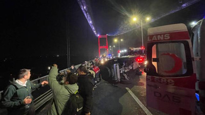 FSM Köprüsü'nde zincirleme kaza: 4 yaralı