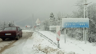 Kastamonu’da kar nedeniyle 13 köy yolu ulaşıma kapandı