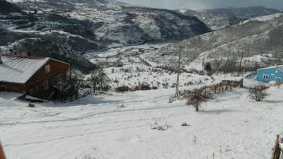 Ardahan'da kar yağışı etkili oldu (29 Aralık 2022)