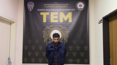 IŞİD'li terörist Afyon'da yakalandı. Yılbaşını kana bulayacaktı