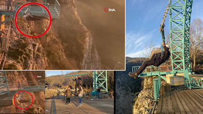 Bu salıncağa binmek yürek ister. Dünya'nın en tehlikeli 2.kanyonu