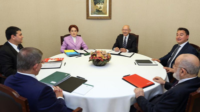 Altılı Masa seçim beyannamesi için toplanacak