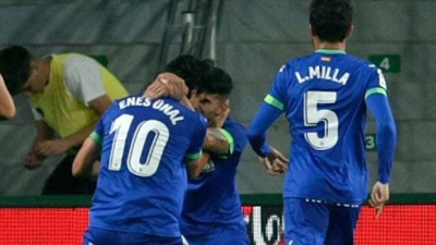 Enes Ünal fırtınası. Getafe Mallorca'yı 2 golle geçti