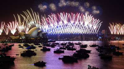 Sidney'de yeni yıl kutlamaları