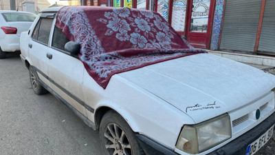 Ağrı’da her yer dondu