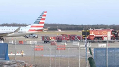 Uçağın motoru personeli içine çekti. Havaalanında feci ölüm