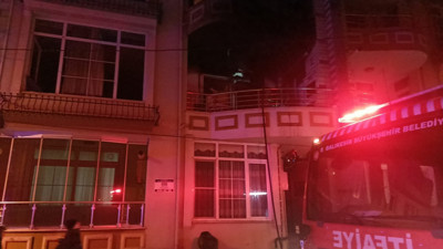 Balıkesir'de ev yangını