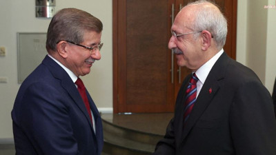 Kılıçdaroğlu Davutoğlu ile görüştü