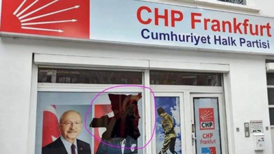 Almanya'da CHP ofisine saldırı