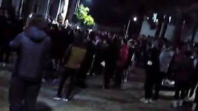 Öğrencilerden zehirleniyoruz eylemi