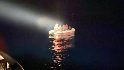 Ayvacık açıklarında 11 kaçak göçmen yakalandı