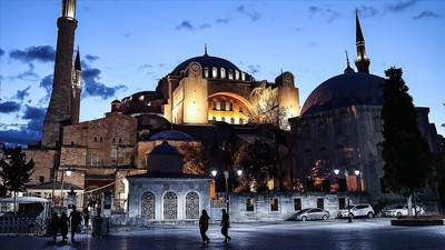 Ayasofya Cami’ni 13 milyon ziyaret etti