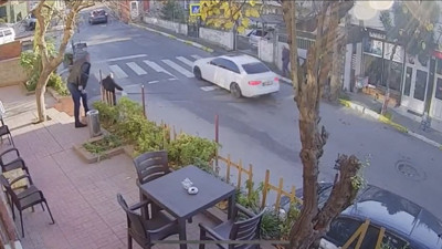 'Sezar'ı ezip kaçtı. O anlar kameraya yansıdı (04 Ocak 2023)