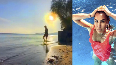 Şarkıcı Yonca Evcimik 2023 deniz sezonunu açtı