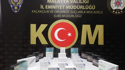 Malatya’da 170 kilo bandrolsüz tütün ele geçirildi